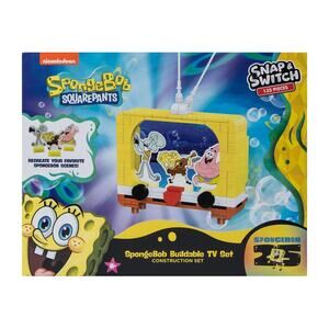 Snap & Switch Spongebob Squarepants Buildable TV Set 135 Pieces